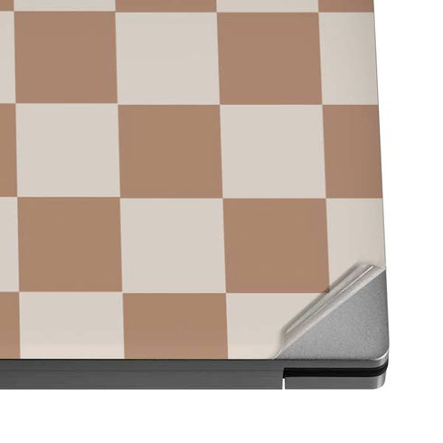 Neutral Checkered Dell XPS Skin